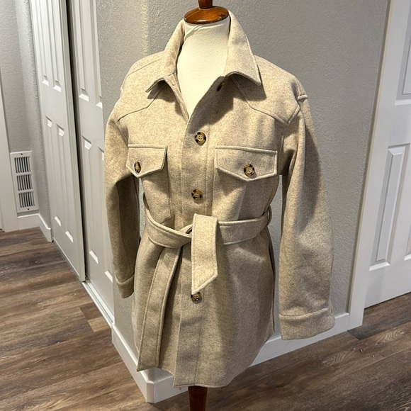 Petal & Pup Jackets & Coats Petal Pup Grey Munro Jacket Nwt Poshmark